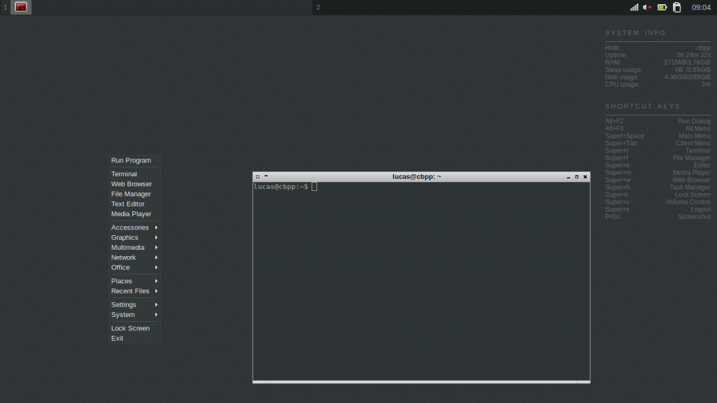 Crunchbang++ - Distribution Linux minimale basée sur Debian