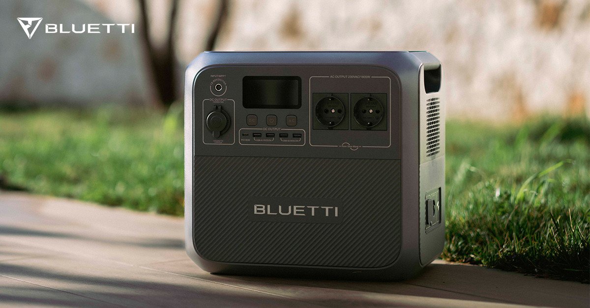 La nouvelle batterie portable BLUETTI AC180, une station électrique portable et idéale pour recharger tous vos appareils
