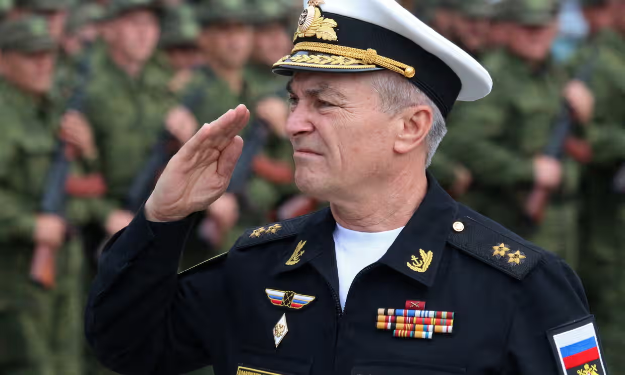 URGENT : Russian’s 2nd Black Sea fleet commander killed in Crimea, Ukraine claims